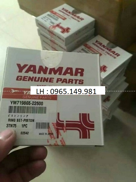 719865-22500 Yanmar Parts 3D75 3TN75 3TNV75 Piston Ring